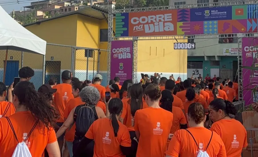 Corre na Vila terá corrida e caminhada gratuitas na Vila Acaba Mundo, em BH.